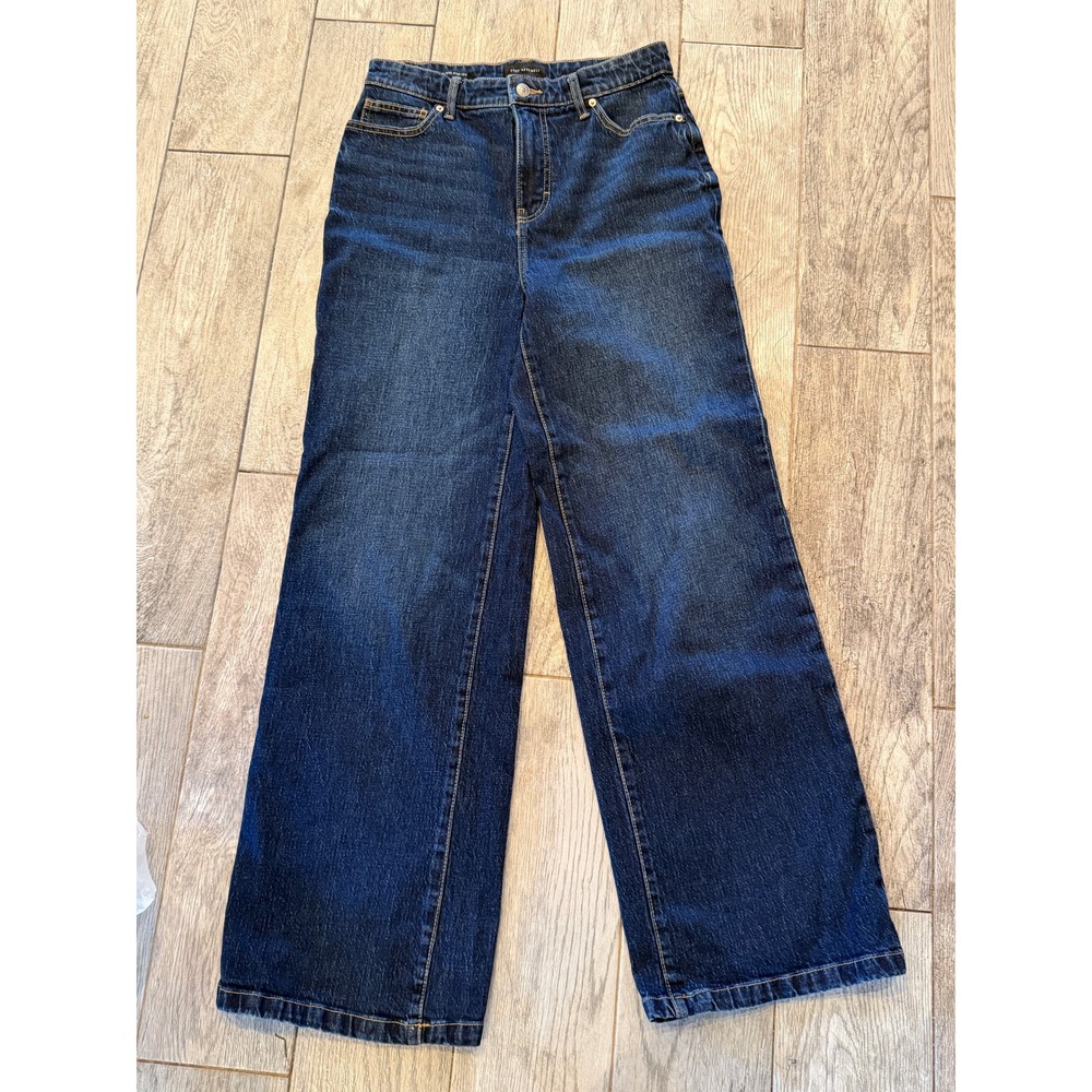 Free Assembly High Rise Wide Leg Jeans Boho 4 Denim Womens FA021073HD25 Hippie
